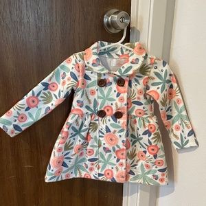 Mila and Rose Girls 24m Floral Jacket